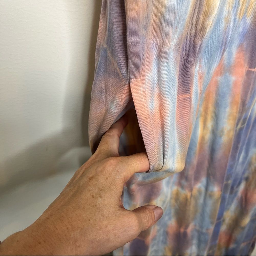 Raquel Allegra Flutter Tie Dye Dress S - Picture 5 of 9